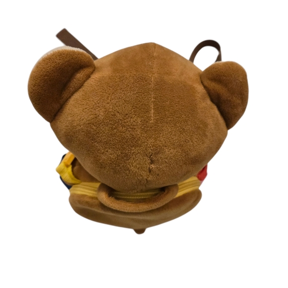 Soft Plush Teddy Bear Clock Backpack "Buckle Toys Billy Bear" Colorful Toy Skils - Picture 6 of 10